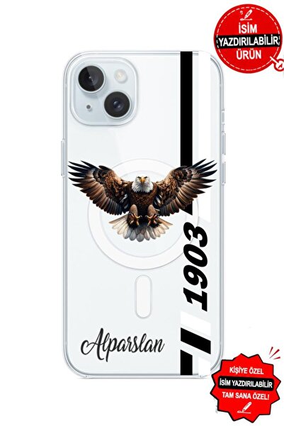 3GEN CASE iPhone 13/14 Uyumlu Kişiselleştirilebilir Animasyonlu MagSafe İle Uyumlu Premium Sert Şeffaf Kılıf