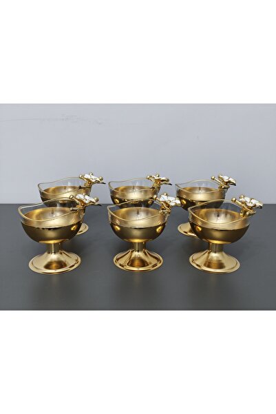 PARILTI HOME COLLECTİON Σετ 6 τεμαχίων Στρογγυλά Κυματιστά Μπολ Παρουσίασης Π...