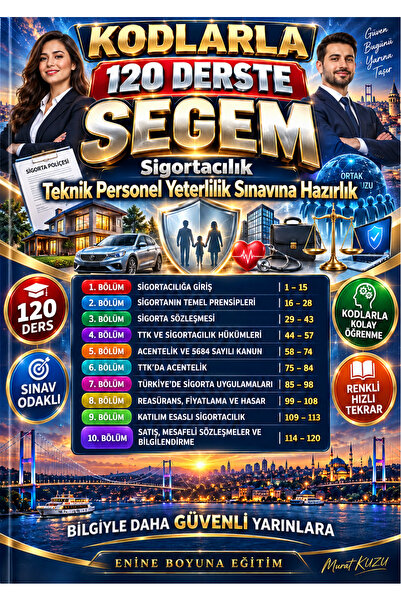 Enine Boyuna Eğitim KODLARLA 120 DERSTE SEGEM