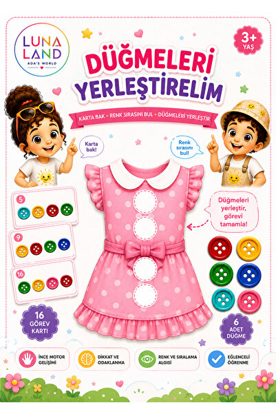 Düğmeleri Yerleştirelim Oyunu