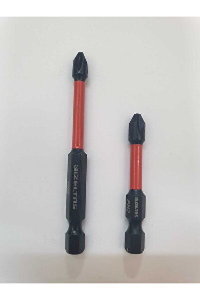 İzeltaş Darbeli Yıldız Bits Uçlar (1 Adet PH2*75 , 1 Adet PH2*50)