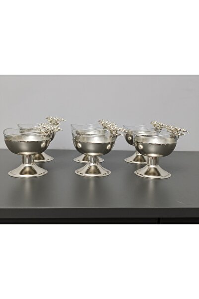 PARILTI HOME COLLECTİON Σετ 6 τεμαχίων Στρογγυλά Κυματιστά Μπολ Παρουσίασης Π...