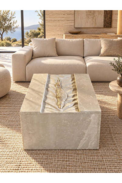 helya marble Nerox Timsah Mermer Masa