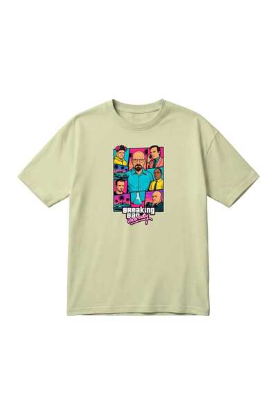 barsdepo Μπλουζάκι Unisex Oversize με ρετρό στάμπα με θέμα το Breaking Bad Vi...