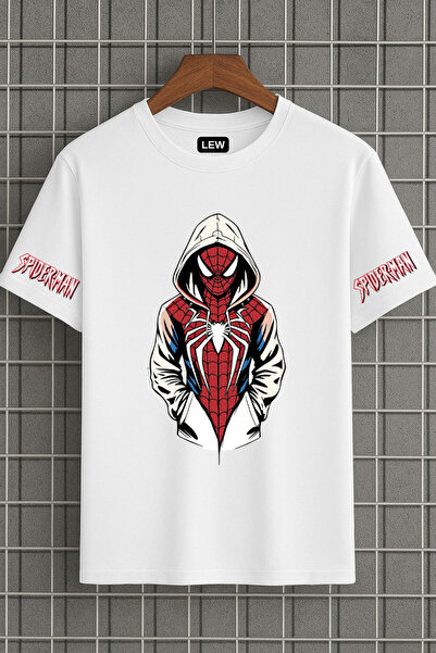 lovver Spider-Man Superhero Premium Printed Cotton Concept T-Shirt with Sleev...
