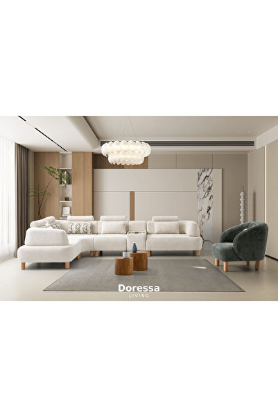 Doressa Living Foir Mega Köşe Koltuk Takımı