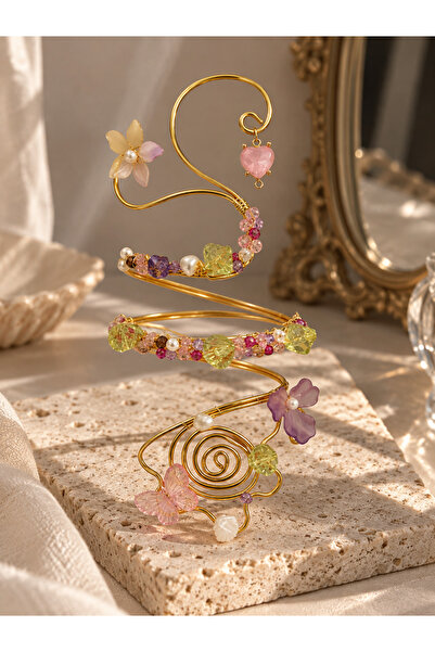 Kuzey Collection FLORA ÖZEL TASARIM PİNTEREST ARMCUFF/PAZUBANDI/ÜST KOL AKSES...