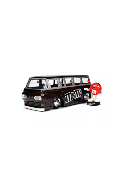 Jada Sigilat- Ford Econoline Mari Cu Figurina Red M&M’s JADA- Scara 1:24