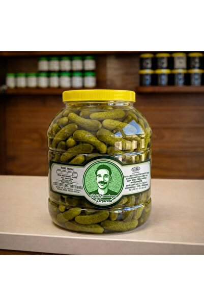 Tarihi Kemerburgaz Turşucusu Kornişon Salatalık Turşusu 3 Kg