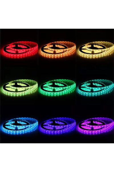 Flippy Kit bandă LED 5050 5m cu telecomandă, RGB, 10W/m, 5m, IP44