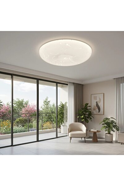 Flippy Στρογγυλό Φωτιστικό Οροφής LED 23 εκ., 22W, 3000K / 4000K / 6000K, Λευ...