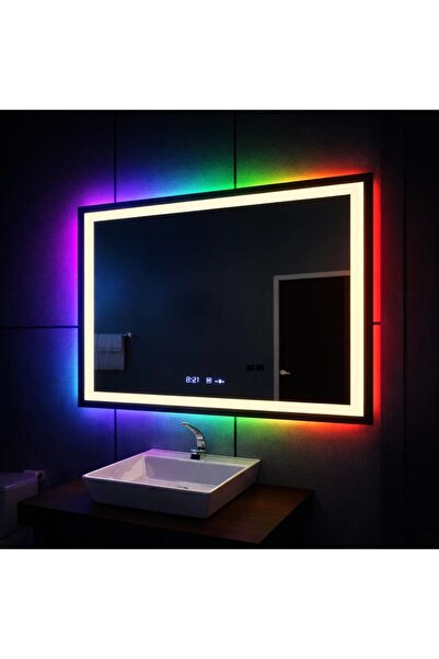 Flippy Oglinda LED Rectangulara 120x80cm Verite MotionGlow Marcello, Sistem D...