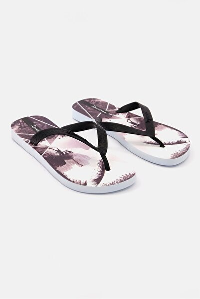 İpanema Women Printed Flip Flop, White Combo