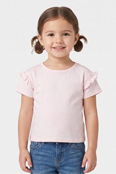 The Children's Place Toddlers Girl 4Pcs Graphic Print Short Sleeve Top, Multi...
