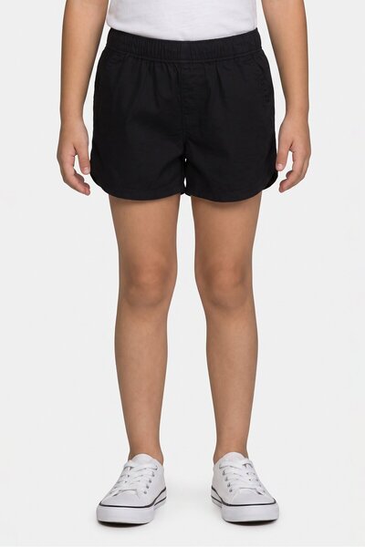 The Children's Place Toddlers Girl Solid Basic Shorts, Black