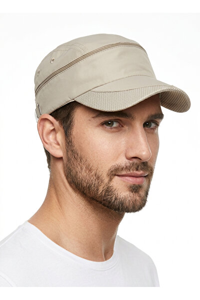 STELLA VESTİNO Unisex Zippered Micro Visor Sports Hat - Breathable Quick Dry ...