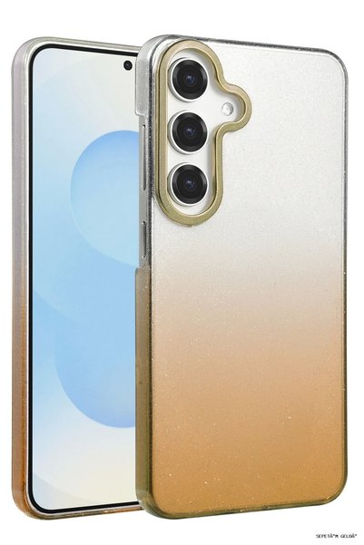 New Face Spt-Gld Newface Galaxy A25 5g Glossy Cover - (22957) Desert Titanium