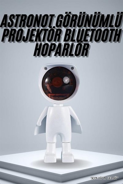 ZERO LAND Spt-Gld Projection Solar Lamp Astronaut Sunset Projector (21424) wi...