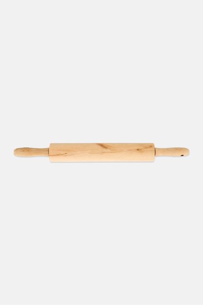 Glad Wooden Rolling Pin 17,5 In, Beige
