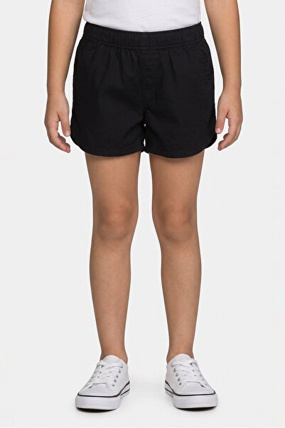 The Children's Place Kids Girl Solid Basic Shorts, Black