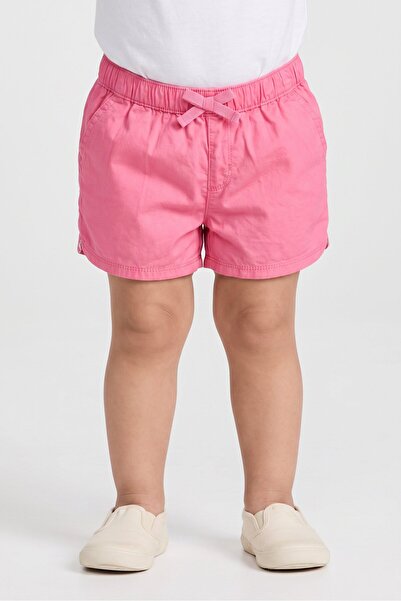 The Children's Place Toddlers Girl Solid Basic Shorts, Pinke