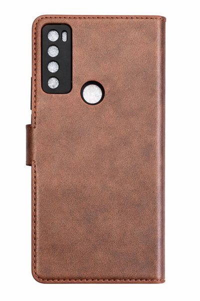 northcity n Tcl 20 Se Compatible Trend S Plus Flip Cover Case - Tan