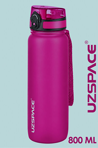 Uzspace 800 ml New Size 25 cm Tritan Water Bottle Bpa No Odor Leakage 3053 Sc...