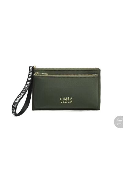 Generic Brand Geantă de mână/clutch din nailon pentru femei BIMBA, cu inscrip...