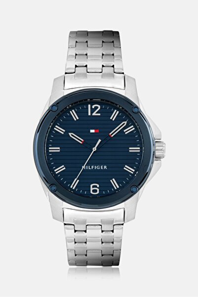 Tommy Hilfiger Men 1710487 Stainless Steel Watch 40 mm, Silver