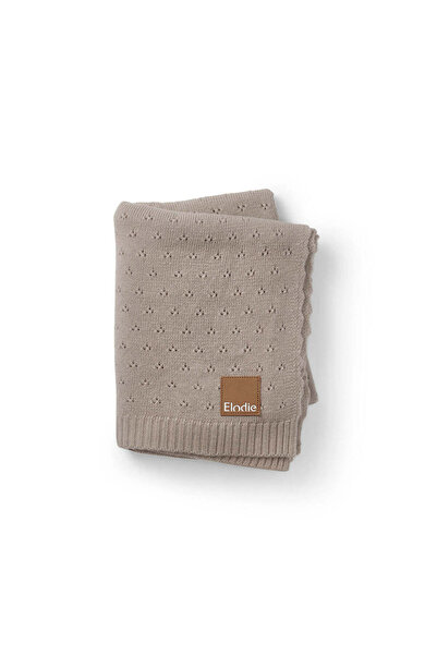 Elodie Details Battaniye Örgü | Pointelle | Tender Taupe
