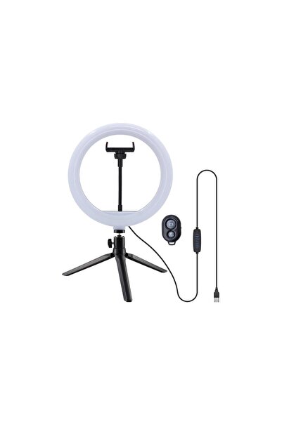 Well Lampa circulara 10" cu trepied masa telecomanda