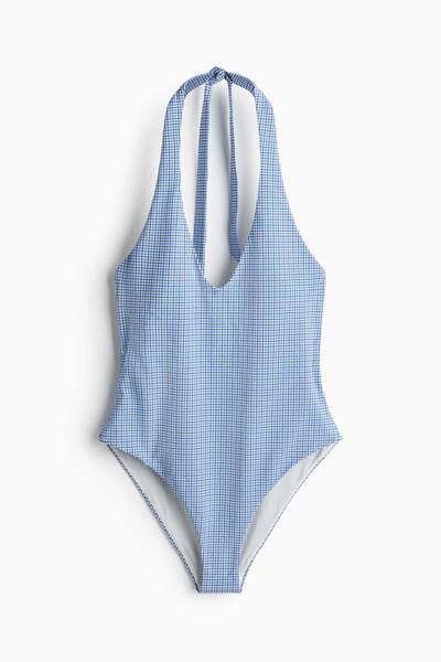 H&M Padded-cup High Leg Swimsuit