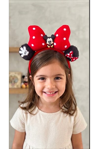 Genel Markalar Mickey Mouse Pofuduk Puantiyeli Çocuk Taç