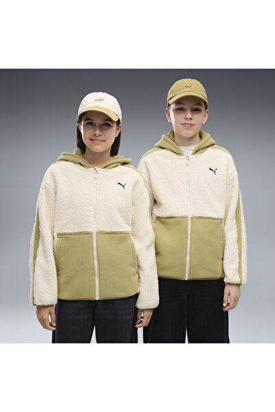 Puma Detská zimná mikina Essentials Elevated Relaxed