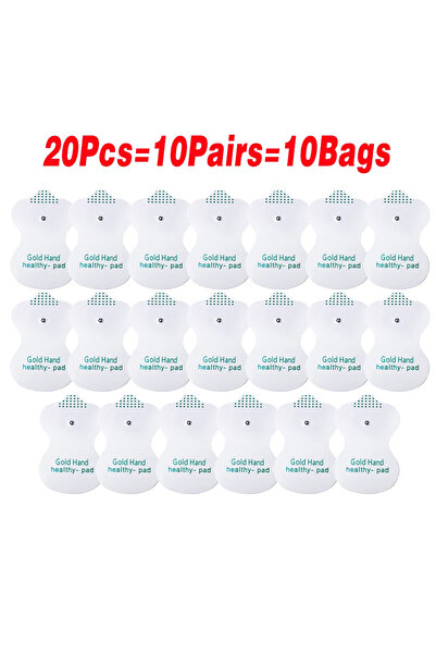 Choice 20 pcs Dual Output Electric Tens Pulse Massager Instrument Electrical ...