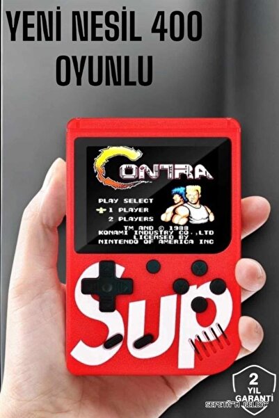 ZERO LAND SPT-GLD Çocuklara Özel SUP 400 Oyunlu Mini (81128) Oyun Konsolu