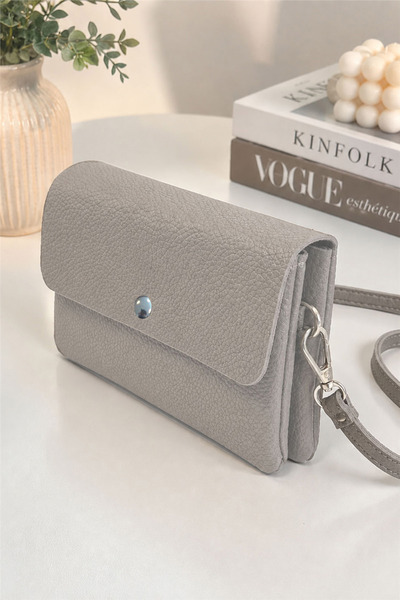 HomeStore Envelope Cover Snap Fastener Shoulder Strap Cover Wallet