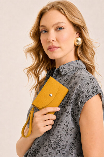 HomeStore 2-Compartment Snap Fastener Envelope Cover Wallet
