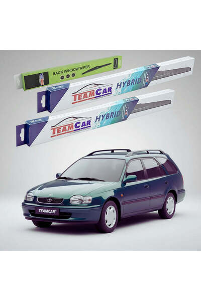 TEAMCAR Υαλοκαθαριστήρες Toyota Corolla E11 Estate 1997-2001 |   Σετ εμπρός κ...