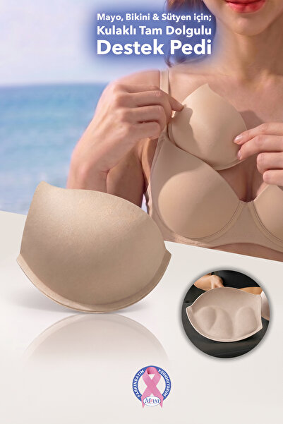 Juene Double Push Up Destek Pedi - Sütyen Bikini Mayo İçin Tam Dolgulu Göğüs ...