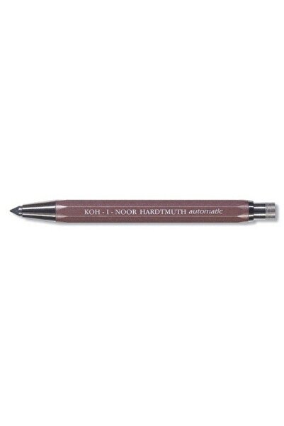 Koh-i Noor Creion Mecanic Metalic cu Ascutitoare, 5.6 mm, Bordo, Koh-I-Noor A...