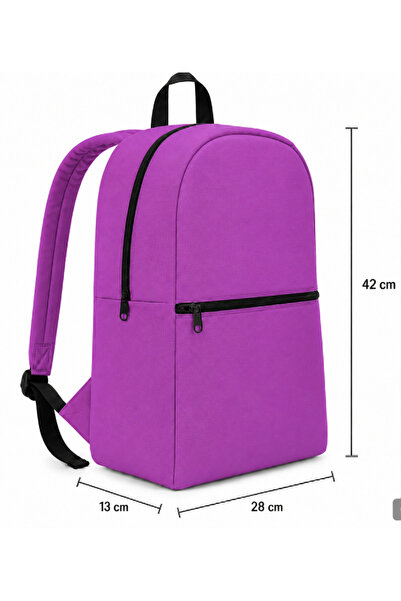 Classone XYZ S10 Eko Serisi XYZ-S19 Unisex, Okul, Sırt Çantası - Fuşya