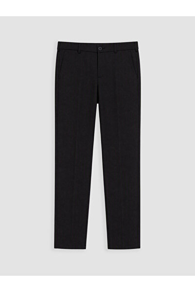 LC Waikiki Vizyon New Season Black Slim Fit Men's Chino Trousers