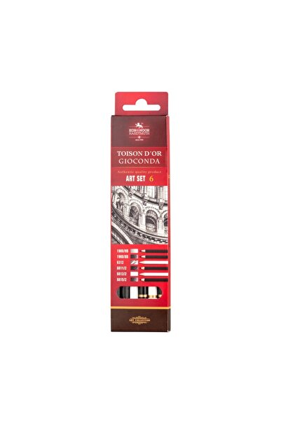 Koh-i Noor Creioane Grafit, Koh-I-Noor, Tip Arta HB, 8B, 6 Bucati
