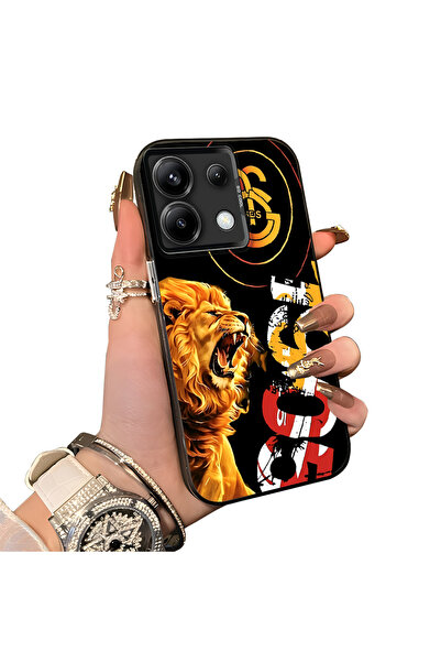 PATTERNOVA Redmi Note 13 Pro 5G Uyumlu Aslan Grafiti Sanatı Sert Kılıf,Çizilm...