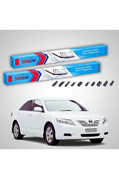 TEAMCAR Wipers Toyota Camry V4 Sedan 2006-2014 | Front Set Flat Premium – Tea...