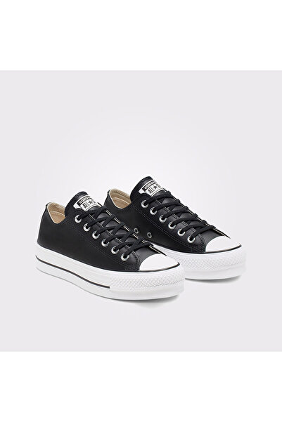 Converse Chuck Taylor All Star Kadın Siyah Deri Sneaker