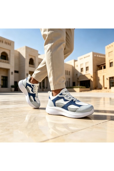 WUXIAO MALL أحذية رياضية رجالية خفيفة الوزن ذات شبكة تنفس، تزيد الطول بمقدار ...
