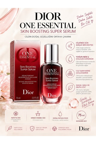 Dior One Essential Skin Boosting 75 ml – Cilt Bariyeri Destekleyici, Yoğun Ne...