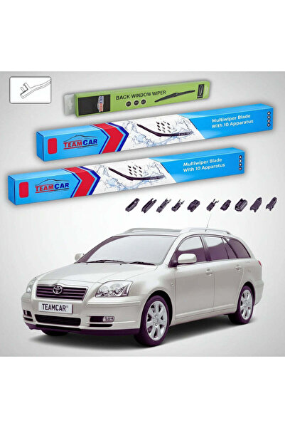 TEAMCAR Υαλοκαθαριστήρες Toyota Avensis T25 Estate 2003-2008 |   Σετ Εμπρός κ...